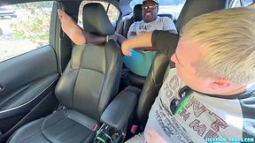 Black Bear Aaron Giggles Hard While Matt Tickles Him