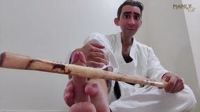 Yes Sensei! - Blackbelt Martial Arts Instructor Teaches Student a Hard Lesson with His Smelly Feet