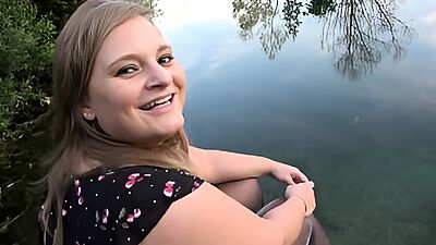 Spontaneous outdoor quickie at the lake! WAS I RECOGNIZED?