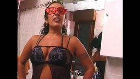 Italian MILF wife gets pounded by large cock