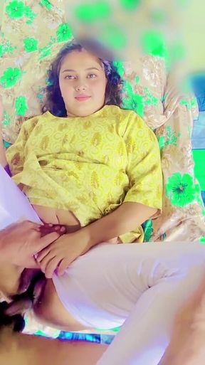 Desi Village Girl Enjoy Sex, Beautiful Village Girl Fucking Hard and Says Very Big Dick in My Small Pussy