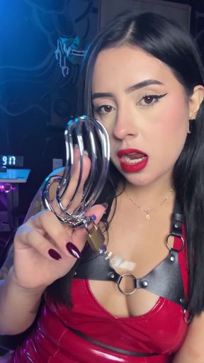 Caged onlyfan gets humiliated in r/sph game
