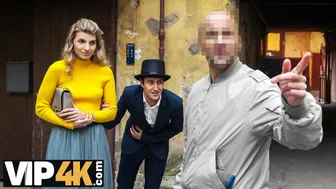 Blonde Russian Monroe Fox gets anal in cuckold scene