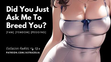 [ASMR] Mommy Dom Pegging Leads to Breeding your Hole [Audio Roleplay] [Femdom] [Strap-On] [Breeding]