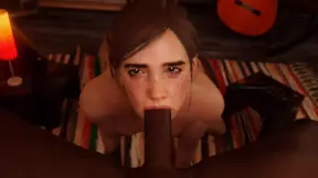 Ellie Blowjob Blacked Last of Us 2