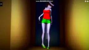 Green-Haired Fubuki Gets Pounded Hard By Big-Dicked Milf Daddy For Real Orgasm Squirt