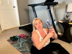 Great Big Boobs On Masturbating Redhead