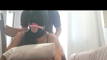 Music video of a MILF getting fucked in the mouth and pussy