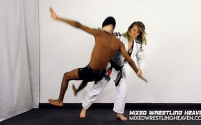 Mwh0107 Venom - Black Belt - Judo Throws and Foot Domination