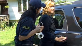 Getting Arrested (MP4) - Tina Lee Comet & Lily Anna