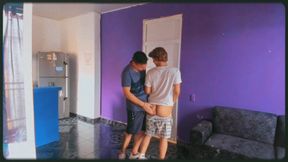 Femboy Has an Accident While Training and Seduced the Straight Trainer and Ate His Ass