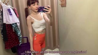 Transparent and sexy tight clothes. What do they look like on me?