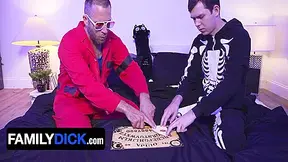 Ouija Fuck My Ass? Stepdaddy Comforts Scared Stepson Halloween Special 17 Min