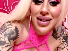 Amateur blond girl with big boobs getting fucked