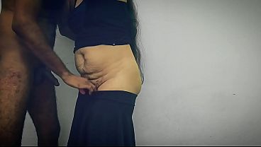 Chubby submissive girl hot sex play with her stepbrother in her rented flat