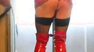 Crossdresser Joy with Girl F: Suck off and Amateur Activity