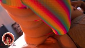 Submissive Latina Jeyla Spice takes a BBC in doggy style