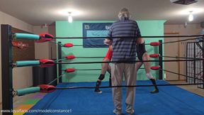 BTS Paige & Constance Wrestling