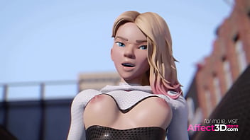 In Spider&#039_s Web - 3D Animation Superhero Porn