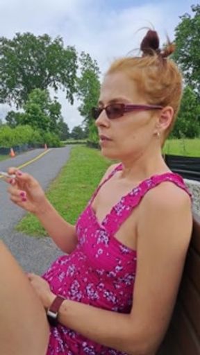Smoking at park 🚬🌞