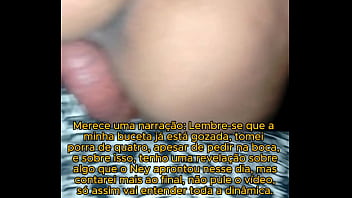 Brazilian Bruna Silva Hotwife in the classic Lover in the car cumming inside with subtitles