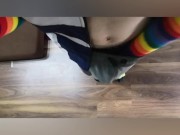 Jerking off like a my hero