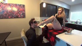 Bound Femdom Foot Slave Worship (1080p HD PREVIEW)
