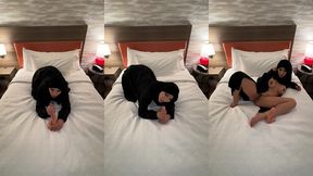 sasha pearl arabic joi ساشا المصرية بتتشرمط فالعباية