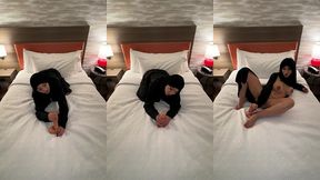 sasha pearl arabic joi ساشا المصرية بتتشرمط فالعباية