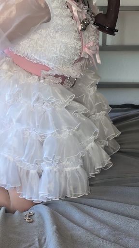 Sissy Bride Getting Fucked by Her Doll