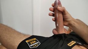 ♋PORNHUB sent me a Box with Gifts, I Wank off and Cum with the Official Underpants