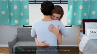 27 - Milfy City - V0.6e - Part 27 - First blowjob from my stepsister, she swallows all (dubbing)