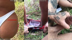 em uma tarde de domingo no mirante da cidade eu tranzei no meio do mato com a dana bueno no mirante de caraguatatuba e o lutador de mma allan guerra gomes