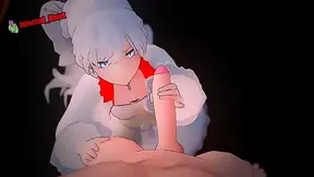 Wolfies Seductive Whispers Ignite Steamy Blowjob Fantasies in Horny Hentai Action