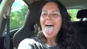 just stick My tongue out bb