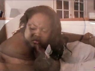 As the brunette hair big beautiful woman discloses her bulky chocolate body his BBC gets hard within seconds