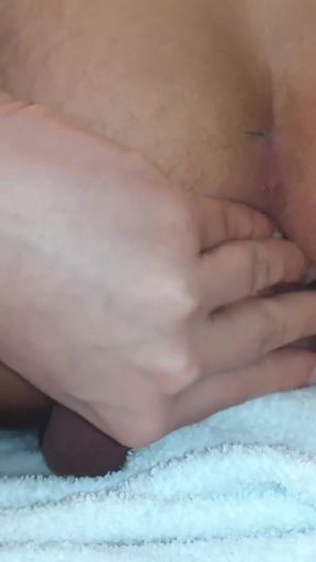 Iconic moment from &quot;Hot Trans Girl Cums inside her own Anal Self Fuck Creampie - Kinkysky18&quot;
