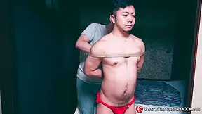 Shibari Master Encho Restrains Sub Keita