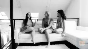 Three hot lesbians enjoy a steamy weekend together
