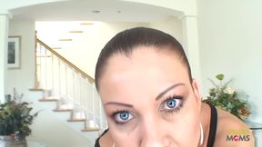 Vanessa Videl, a passionate white brunette milf, can only experience climax via BBC anal pounding.