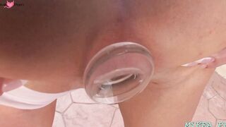 Big Boob Babe Karina O’Reilly Fingers Her Mature Pussy in Close-Up