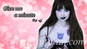 Give me a minute - Rip off - WMV HD 1080p