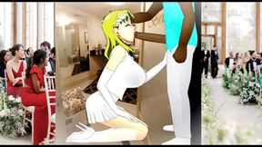 Uncle's Bride-To-Be Gets Nasty Deepthroat & Sloppy Blowjob Before Wedding