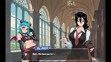 FEMBOY FUTA HOUSE [FUTANARI Hentai Game ] Ep.3 CAUGHT my ROOMATES anal fuck in the BATHROOM !