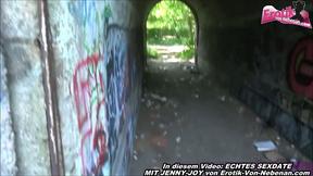 Chubby Slut Gets Caught Having an Outdoor Adventure in the Heat of the Moment