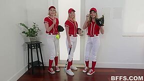 Dixie Lynn, Athena May And Lola Leda - Home Run Hotties