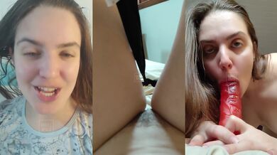 Compilation of solo JOI scenes of your curvy blonde.