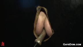 Connor Maguire And Cameron Kincade Folsom Street Fair Public Bdsm With Ball Bondage
