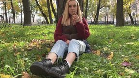 03S Sara Spitting Smoking Pov Sneaker Fetish ( 1080 )