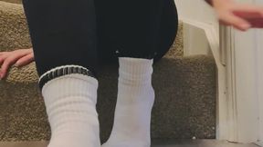 Straight after Run Smelly feet JOI